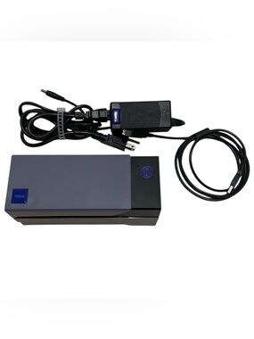 Rollo Gray X1038 Wired USB Thermal Label Printer W/ Power Supply Tested